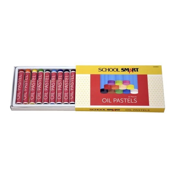 Pacon Corporation Pacon 1594963 School Smart Oil Pastels; Set of 12 1594963 - main